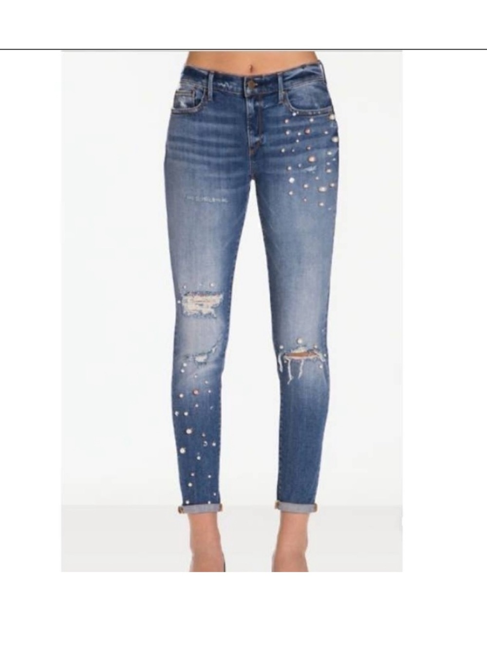 Driftwood Pearl Beau Skinny Jeans